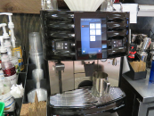 close up shot of accessible coffee machine